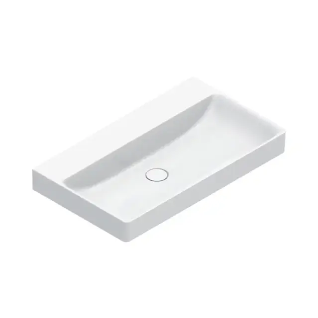 Catalano Green Раковина 80х47см, без отв., цвет: белый глянцевый