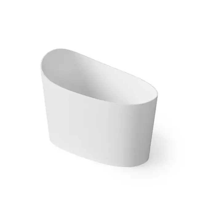 Dea Design Single Ванна 130х70х85см., отдельностоящая, Solid Surface, цвет: White №18