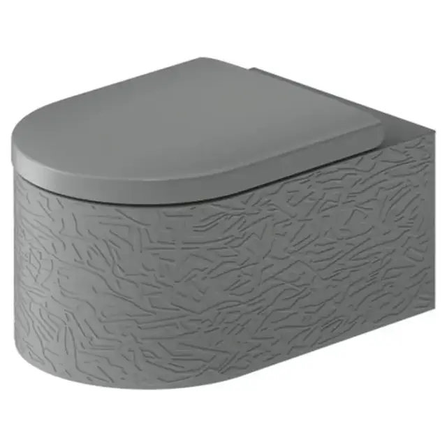 Duravit Millio Унитаз подвесной, 37х57см.,  декор 