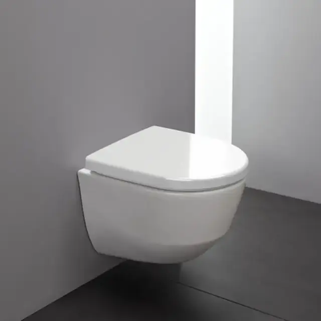 LAUFEN Pro Унитаз подвесной безободковый, укороченный 49х36х34см., цвет: белый