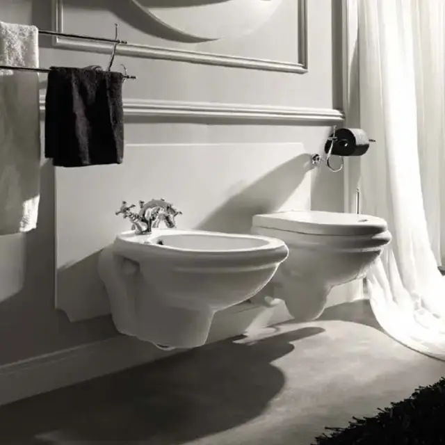 Kerasan Retro Биде подвесное 52х38см, с 1 отв. под смеситель, цвет: белый