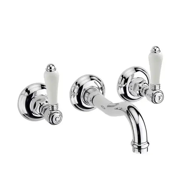 Nicolazzi Petit Mont Blanc Смеситель для раковины, настенный, цвет: хром