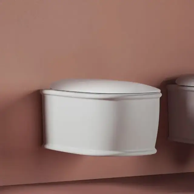 Artceram Atelier Унитаз подвесной, 52х37см, безободковый, с крепежом, цвет: белый матовый