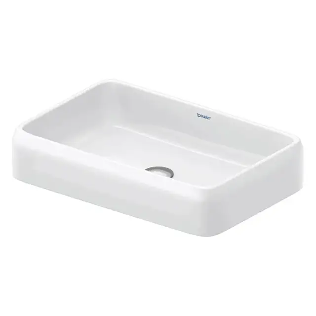 Duravit Qatego Раковина 56х40х13см., накладная, без отв., цвет: белый