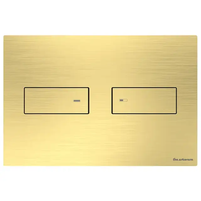 Artceram INOX Смывная клавиша, цвет: золото брашированное PVD
