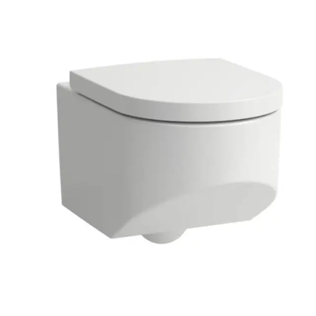 Laufen Sonar Унитаз 53x37x34см подвесной, безободковый, покрытие LLC, цвет: белый