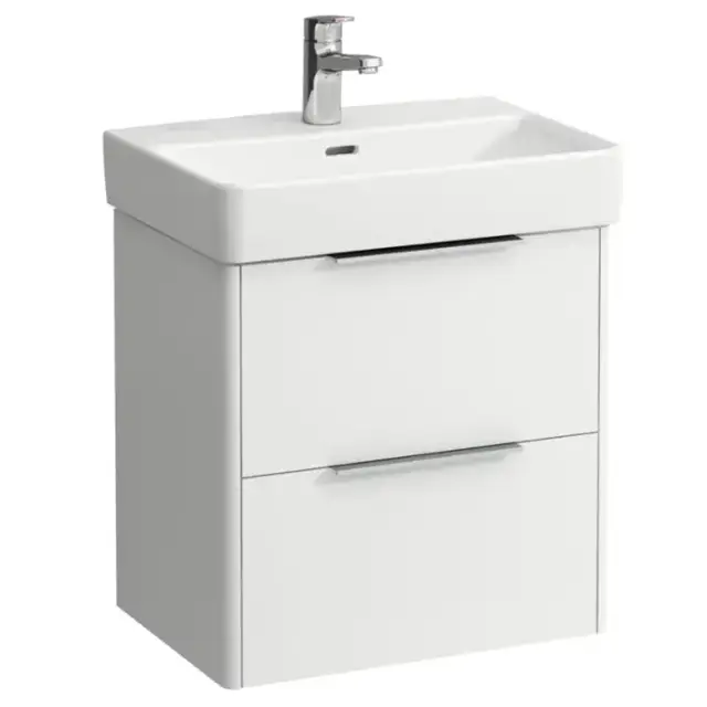 Laufen Pro Тумба с раковиной 52x36x53см., подвесная, 2 ящика, цвет: белый матовый