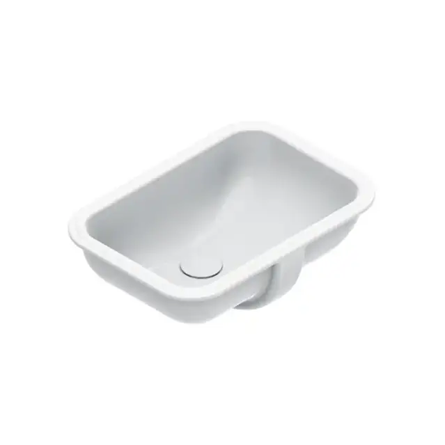 Catalano Italy Раковина 50х35см., встраиваемая под столешницу с переливом без крепежа, цвет: белый глянцевый