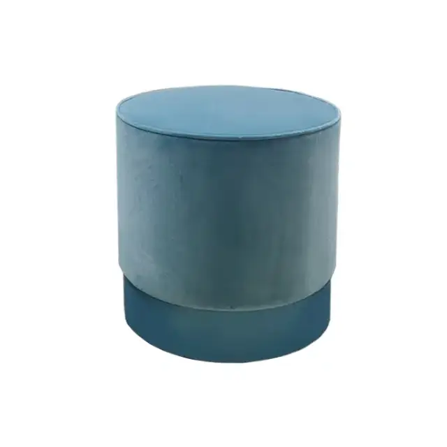 Oasis Otto Пуф ø40х h:42см., цвет: бархат T131D/Cobalto