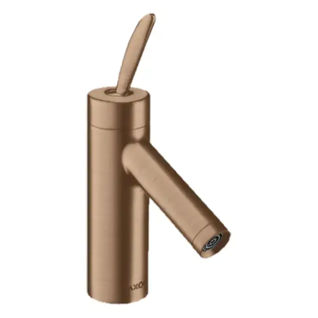 Axor Starck Cмеситель для раковины, на 1 отв, цвет: шлифованное красное золото