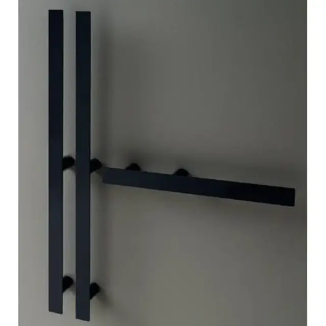 Antrax Tavolina Полотенцесушитель электрический L50хH5.2см, цвет: черный матовый