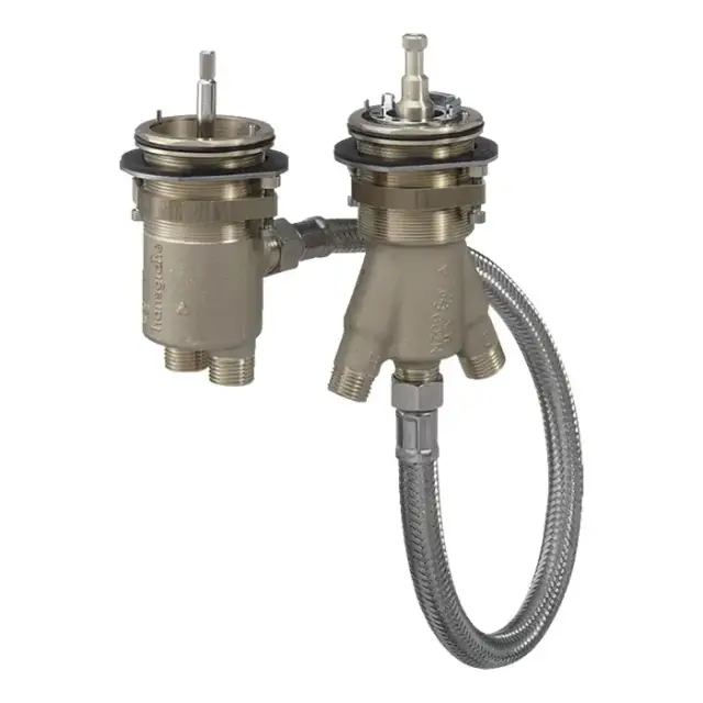 Hansgrohe Скрытая часть термостата на край ванны, на 2 отверстия