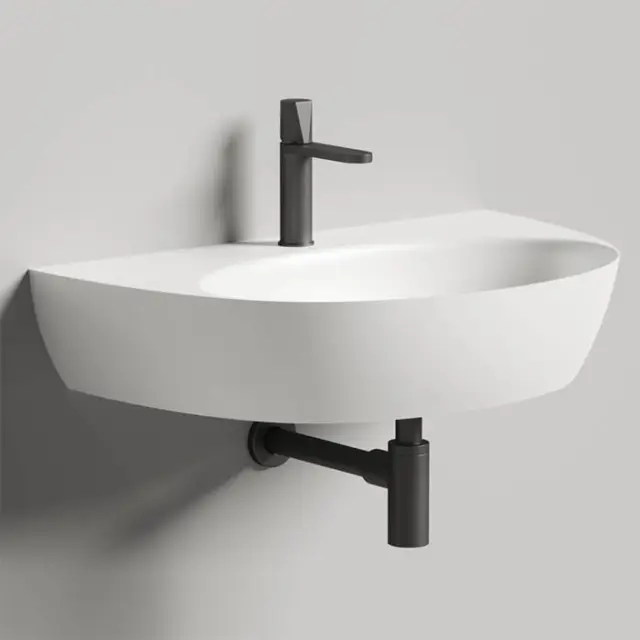 Salini Alda Wall 03 Раковина 60х71х15см., накладная, 1 отв., S-Sense, цвет: белый