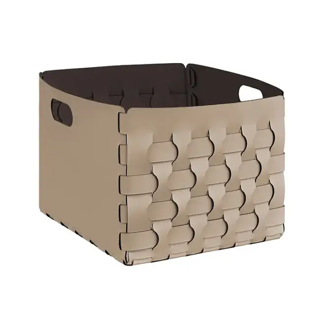 ADJ Корзинка Dubai, 35x40xH30 см., цвет: капучино/шоколад