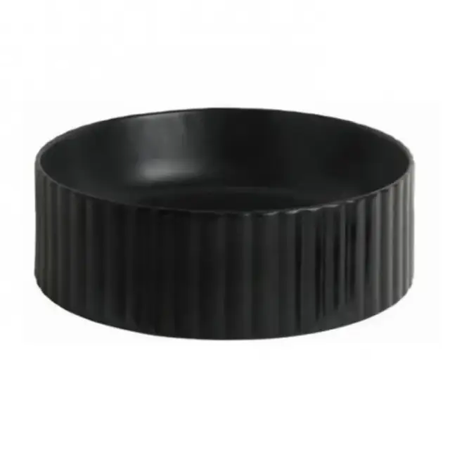 Artceram Millerighe Раковина 44.5х14.5 см, без отв., накладная, без перелива, цвет: черный матовый