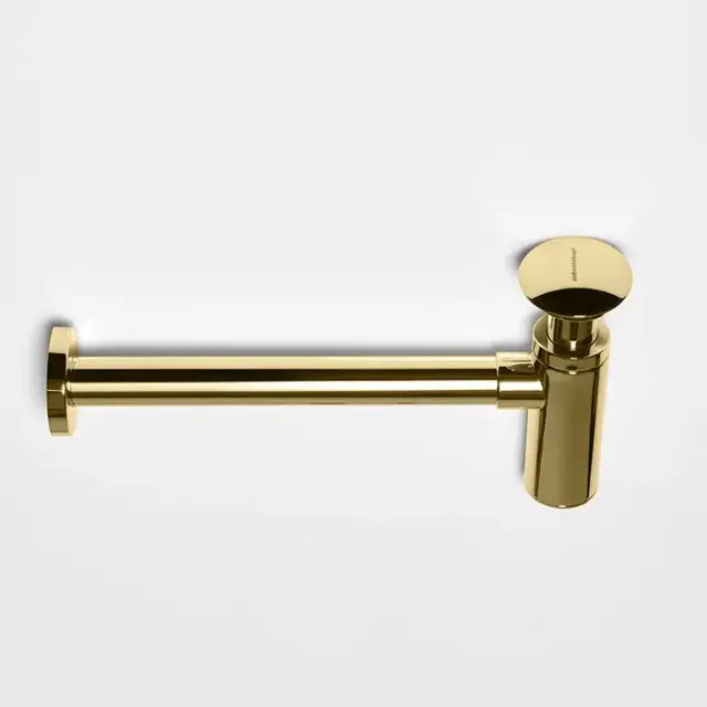 Antonio Lupi Molla Сифон для раковины, регулируемый по высоте, цвет: Satin brass