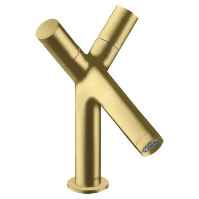 Axor Starck Cмеситель для раковины 80, на 1 отв., с донным клапаном, цвет: шлифованная медь