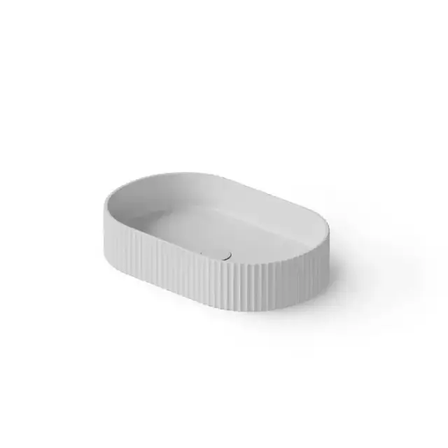 Dea Design Washbasins Раковина 55х35х12см., накладная, без отв., Solid Surface, цвет: White №18