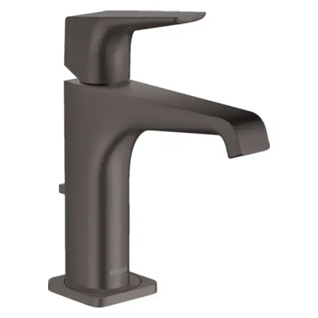 Axor Citterio E Смеситель для раковины, на 1 отв., с донным клапаном, цвет: черный хром