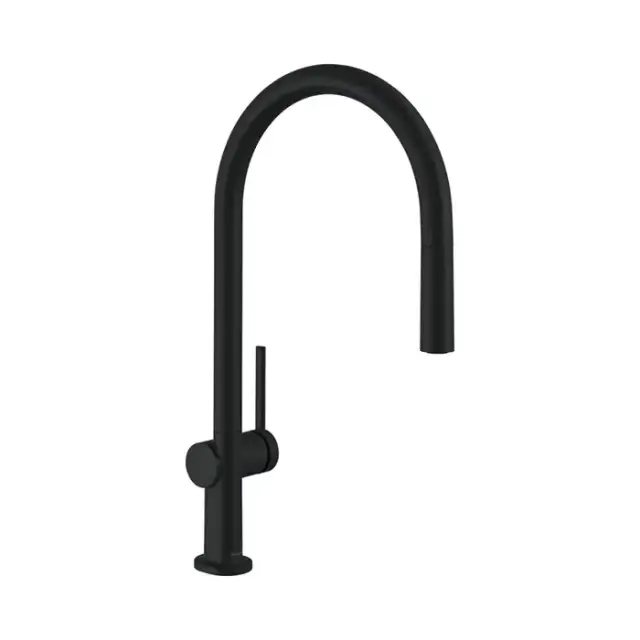 Hansgrohe Talis M54 Смеситель для кухни, 1 отв., цвет: черный матовый