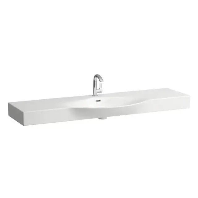 Laufen Palace Раковина 150x51x11 см, 1 отв., подвесная/накладная, цвет: белый