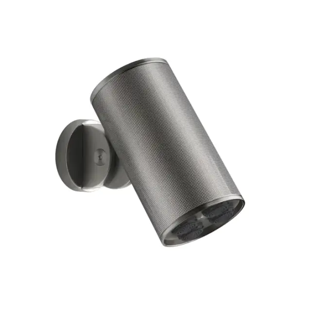 Gessi 316 Diamantato Верхний душ Ø7.9см., с настенным креплением, 4 струи, цвет: Steel Brushed