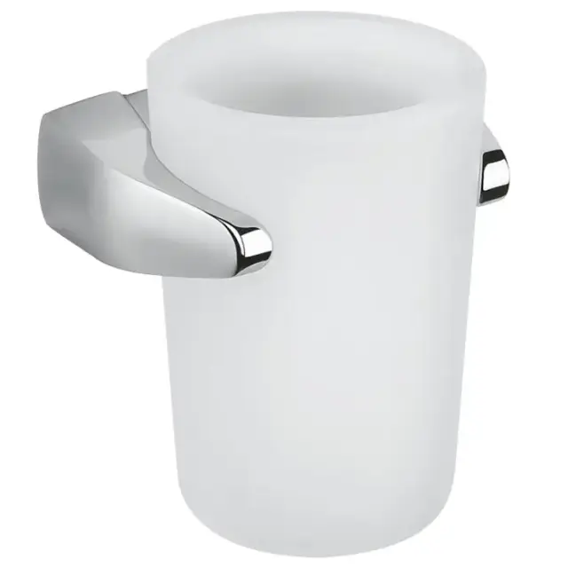 Colombo Road Стакан подвесной, цвет: хром/матовое стекло