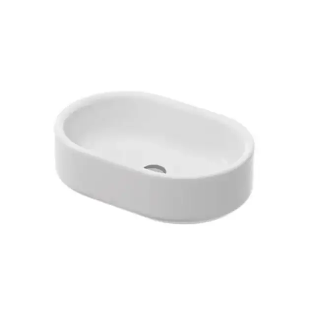 Artceram Wonder Раковина накладная 55х37см., без отв., покр SANIGLAZE, цвет: белый