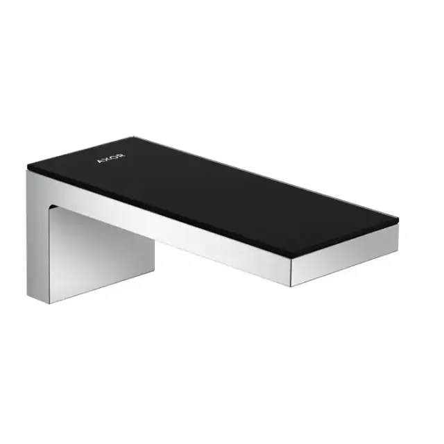 Axor MyEdition Излив для ванны, настенный, излив 200мм, цвет: хром/черное стекло