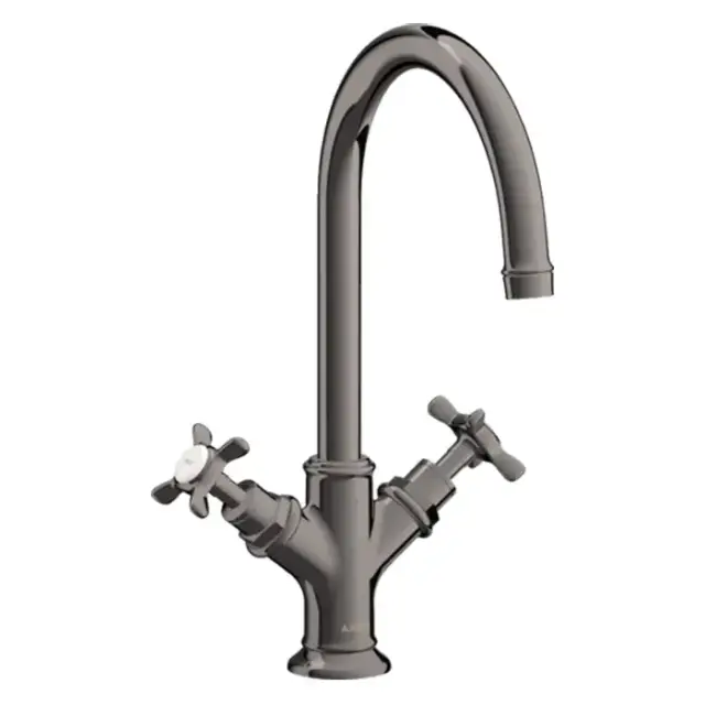 Axor Montreux Смеситель для раковины, для 1 отв., цвет: полированный черный хром