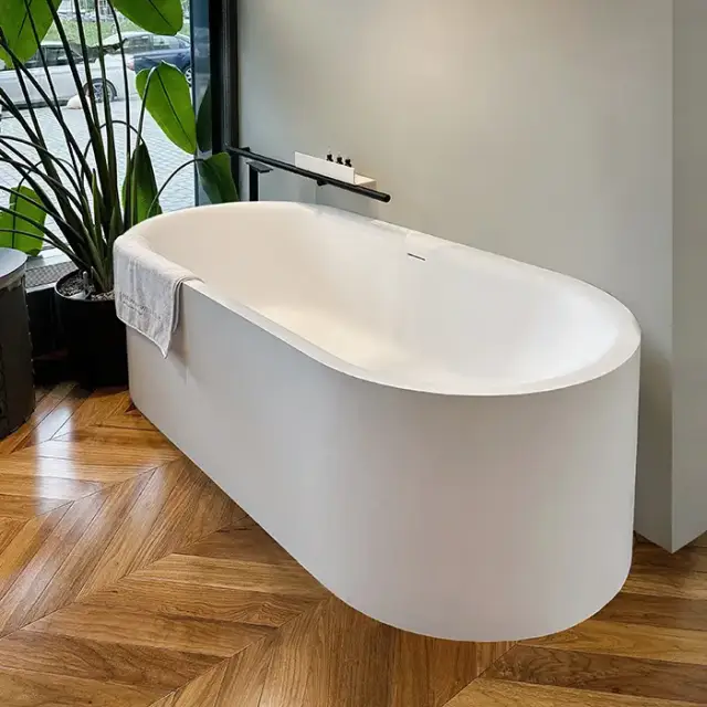 Salini Perla Ванна отдельностоящая 170x80см, материал S-Sense, цвет: белый матовый