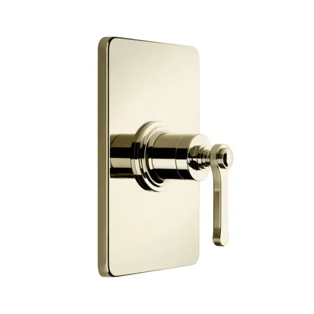 Gessi Venti20 Смеситель встраиваемый, однорычажный, внешняя часть, цвет: Brass PVD