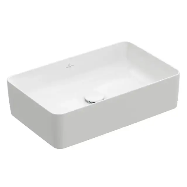 Villeroy&Boch Collaro Раковина накладная 56х36х14.5см., без отв., цвет: альпийский белый