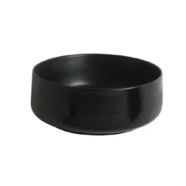 Artceram Cognac Раковина накладная Ø42 см, saniglaze, цвет: черный матовый