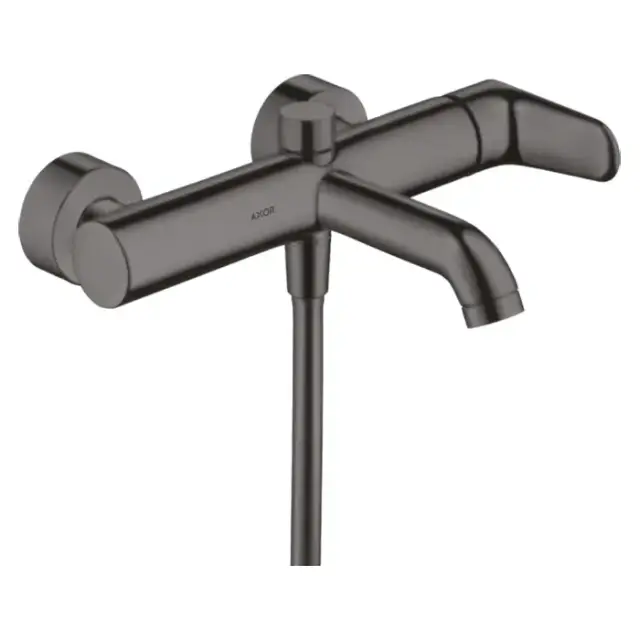 Axor Citterio M Смеситель для ванны, настенный, шлифованный черный хром