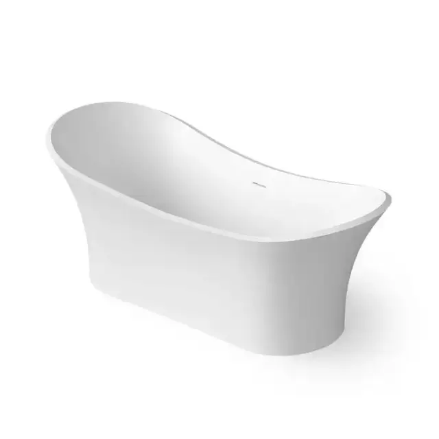 Dea Design Elegant Ванна 175x75x68см., отдельностоящая, Solid Surface, цвет: White №18