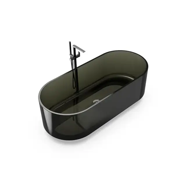 Knief Ellipse shape Ванна отдельностоящая 170x75x56см., из полимерного материала, цвет: Turmalin # 020