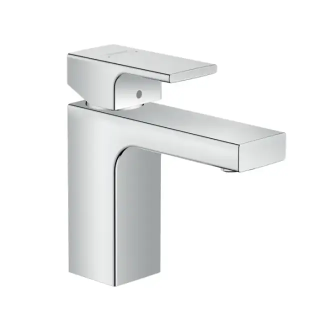 Hansgrohe Vernis Shap Смеситель для раковины, излив 100 мм, цвет: хром