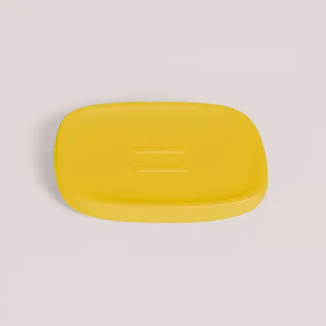 Colombo Mood Мыльница настольная, цвет: Lemon Yellow