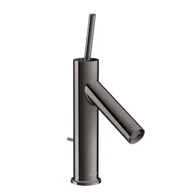 Axor Starck Cмеситель для раковины 90, на 1 отв., с донным клапаном, цвет: полированный черный хром