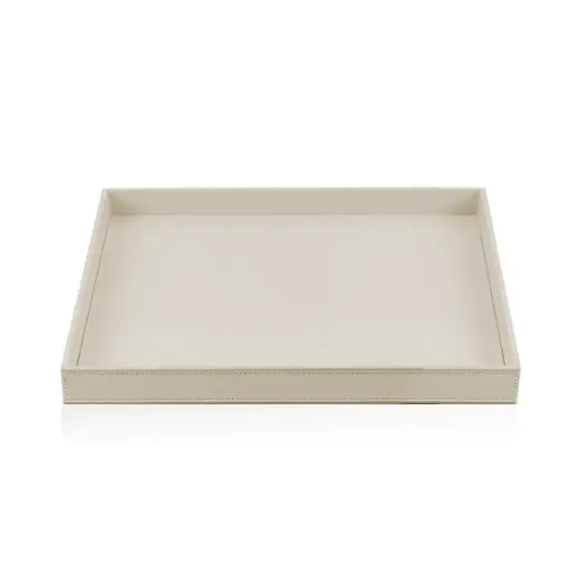 Decor Walther Brownie Лоток 3x28.8x26.3см., настольный, цвет: бежевый