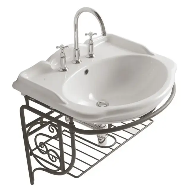 Globo Paestum Консоль подвесная 71x58x60см, на 3 отв., цвет: состаренный металл