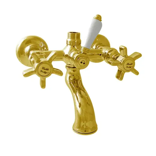 Nicolazzi Dames Anglaises Смеситель для ванны, настенный, с ручным душем, вывод сверху 3/4