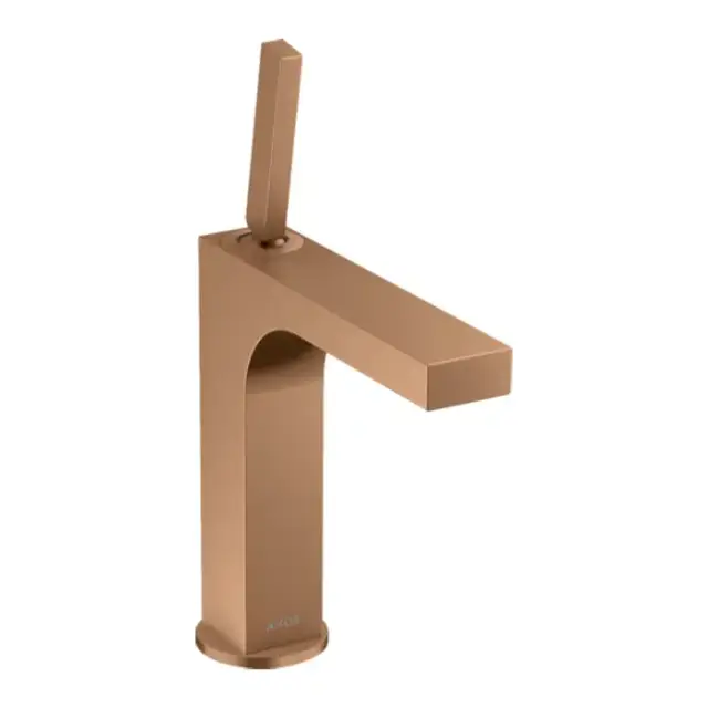 Axor Citterio Смеситель для раковины 160, на 1 отв., цвет: шлифованная бронза