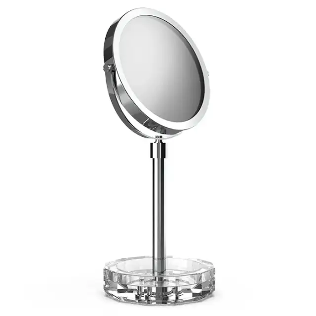 Decor Walther KR KSA Kristall Зеркало косметическое, настольное, цвет: кристальный/хром