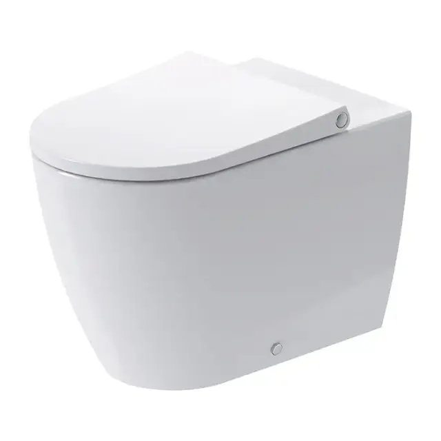 Duravit Bento Starck Box Унитаз напольный с сиденьем, цвет: белый глянцевый