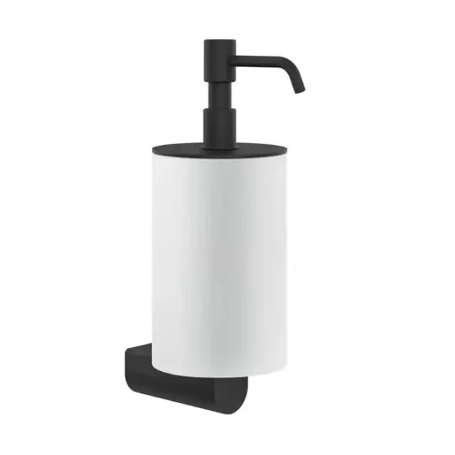 Gessi Rilievo Дозатор для жидкого мыла подвесной, цвет: nero XL