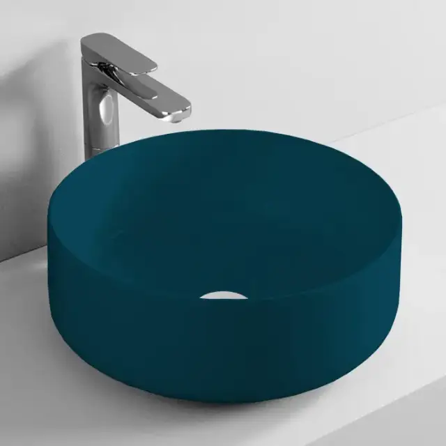 Artceram COGNAC Раковина 42 см, без отв., настольная, цвет: petrolio