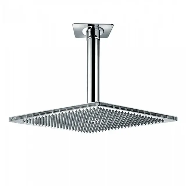 BOSSINI DREAM-CUBE Верхний душ 400 x 400 мм 1 режим - держателем вертикальным 300 x Ø 36 мм, цвет: хром