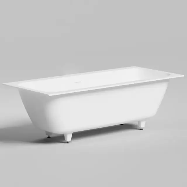 Salini Orlanda Axis KIT Встраиваемая ванна на ножках 180х80х60cм., 